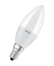 Лампа светодиодная LED STAR CLASSIC B 40 5W/827 5Вт свеча 2700К тепл. бел. E14 470лм 220-240В прозр. пласт. OSRAM 4058075318120 купить оптом