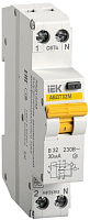 Выключатель автоматический дифференциального тока 1п C 32А 30мА тип A 4.5кА АВДТ-32М IEK MAD32-5-032-C-30 – купить по низкой цене. Автоматические выключатели