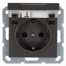 Розетка 1-м Shuko 16А IP20 с заземл. защ. шторки с крышкой механизм мокко Jasmart G5505Z – купить по низкой цене. Низковольтное оборудование