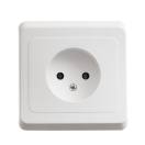 Розетка 1-м СП Этюд 16А IP20 250В без заземл. без защ. шторок бел. SE PC16-001B – купить по низкой цене. Низковольтное оборудование