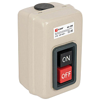 Выключатель кнопочный с блокировкой ВКИ-230 3п 16А IP40  PROxima EKF vki-230 – купить по низкой цене. Низковольтное оборудование