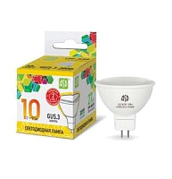 Лампа светодиодная LED-JCDR-std 10Вт 230В GU5.3 3000К 900Лм ASD 4690612015811 купить оптом