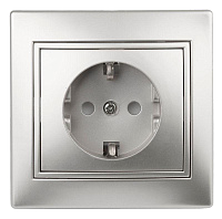 Розетка 1-м СП Plano 1-202-03 16А IP20 250В 2P+E Schuko алюм. Intro Б0030058 – купить по низкой цене. Низковольтное оборудование