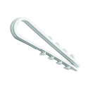 Дюбель-хомут d11-18мм бел. (уп.100шт) Урал Пак АЭ-5059018-100 купить оптом