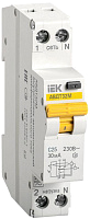 Выключатель автоматический дифференциального тока 1п C 25А 30мА тип A 4.5кА АВДТ-32М IEK MAD32-5-025-C-30 – купить по низкой цене. Автоматические выключатели