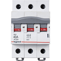 Выключатель-разъединитель 3п 40А RX3 Leg 419412 – купить по низкой цене. Низковольтное оборудование