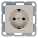 Розетка 1-м Shuko 16А IP20 с заземл. защ. шторки механизм тауп Jasmart G5501T – купить по низкой цене. Низковольтное оборудование