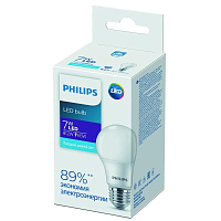 Лампа светодиодная Ecohome LED Bulb 7W E27 6500К 1PF Philips 929002299167 купить оптом