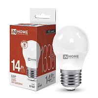 Лампа светодиодная LED-ШАР-VC 14Вт 230В E27 4000К 1330лм IN HOME 4690612047829 купить оптом