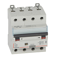 Выключатель автоматический дифференциального тока 4п C 25А 30мА тип AC 10кА DX3 4мод. Leg 411188 – купить по низкой цене. Автоматические выключатели